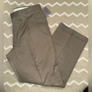 J. Ferrar Men's Brown Dress Pants NEW